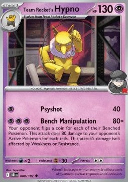 Team Rocket's Hypno - Destined Rivals (Uncommon) [DRI-080]
