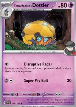 Team Rocket's Dottler - Destined Rivals (Common) [DRI-088]