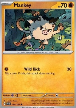 Mankey - Destined Rivals (Common) [DRI-090]