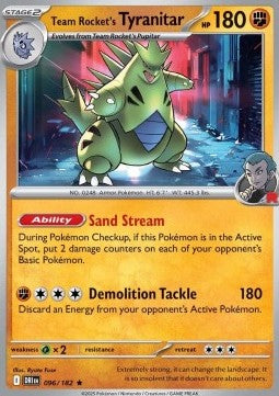 Team Rocket's Tyranitar - Destined Rivals (Rare) [DRI-096]