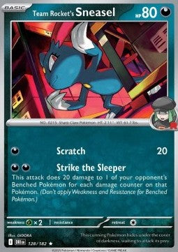 Team Rocket's Sneasel - Destined Rivals (Rare) [DRI-128]