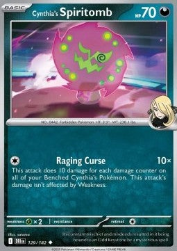 Cynthia's Spiritomb - Destined Rivals (Uncommon) [DRI-129]