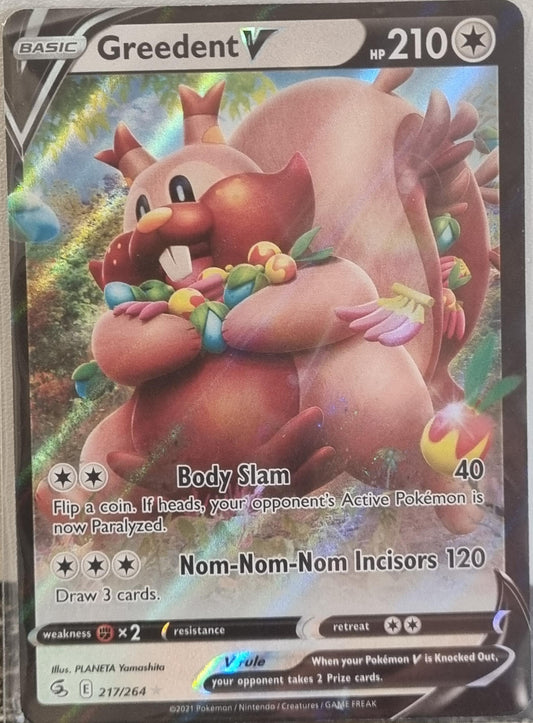 Greedent V - Fusion Strike (Ultra Rare) [FST-217]