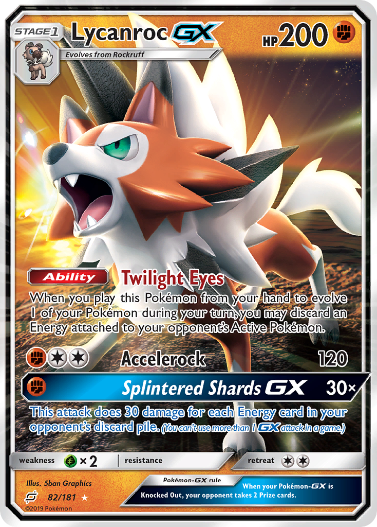 Lycanroc GX - Team Up (Ultra Rare) [TEU-82]
