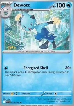 Dewott - White Flare (Common) [WHT-022]