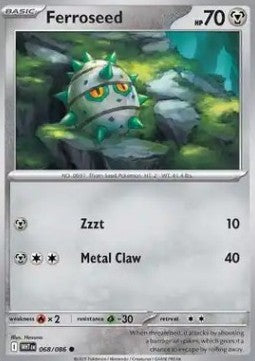 Ferroseed - White Flare (Common) [WHT-068]