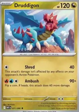 Druddigon - White Flare (Uncommon) [WHT-071]