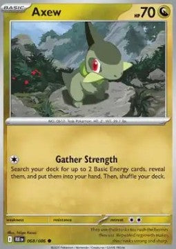 Axew - Black Bolt (Common) [BLK-068]