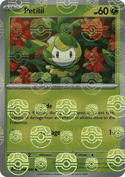 Petilil - Black Bolt: Additionals (Common) [xBLK-006]