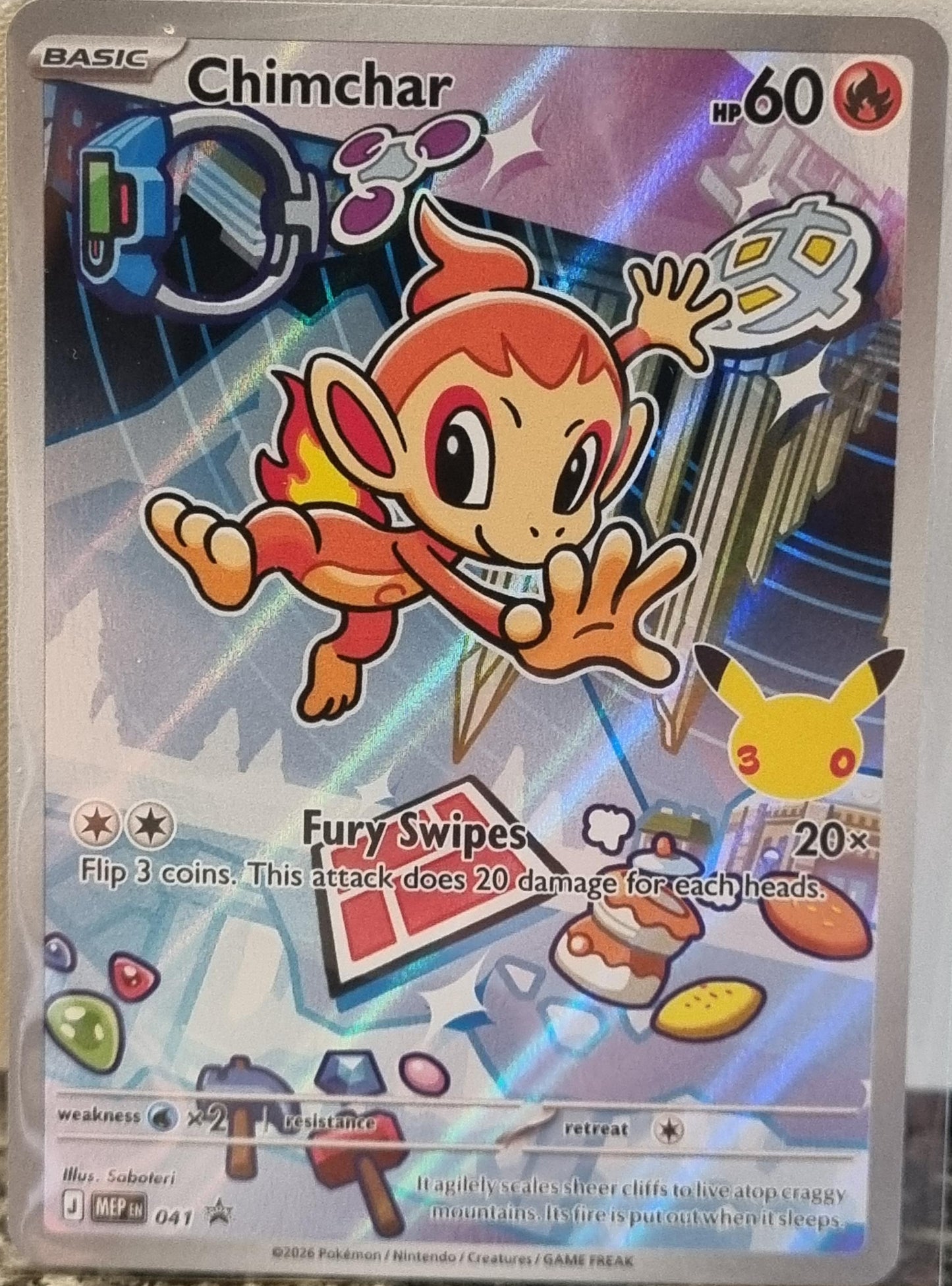 Chimchar - MEP Black Star Promos (Promo) [MEP-041]