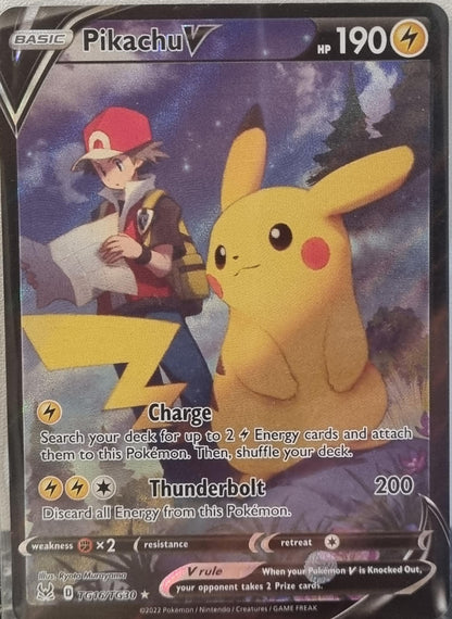 Pikachu V - Lost Origin (Ultra Rare) [LOR-TG16]