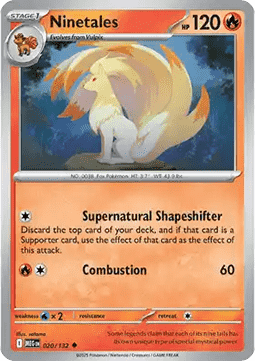 Ninetales - Mega Evolution (Uncommon) [MEG-020]