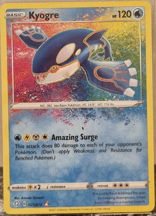 Kyogre - Shining Fates (Amazing Rare) [SHF-21]