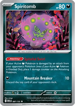 Spiritomb - Mega Evolution (Uncommon) [MEG-087]