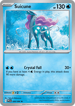 Suicune - Phantasmal Flames (Rare) [PFL-026]