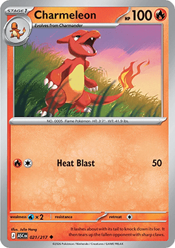 Charmeleon - Ascended Heroes (Uncommon) [ASC-021]