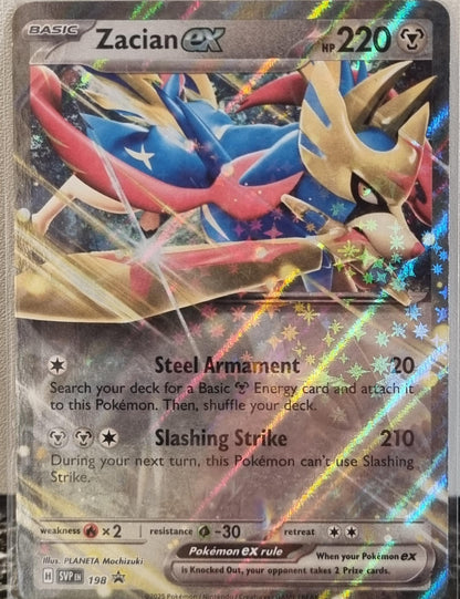Zacian ex - SV Black Star Promos (Promo) [SVP-198]