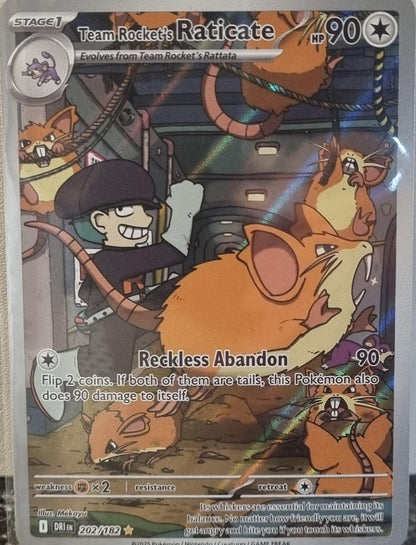 Team Rocket's Raticate - Destined Rivals (Illustration Rare) [DRI-202]