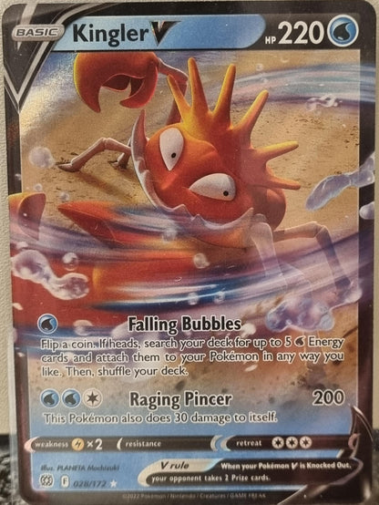 Kingler V - Brilliant Stars (Ultra Rare) [BRS-028]