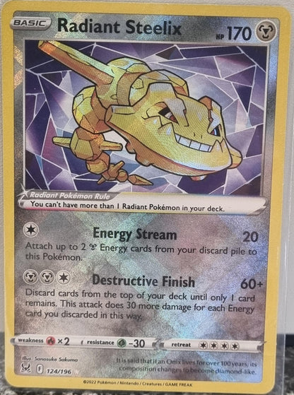 Radiant Steelix - Lost Origin (Ultra Rare) [LOR-124]