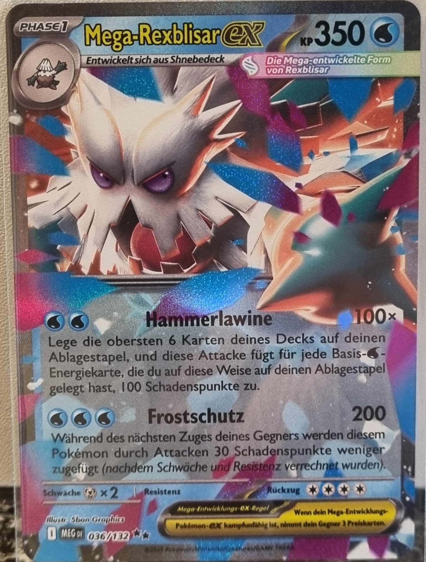 Mega Abomasnow ex - Mega Evolution (Double Rare) [MEG-036]