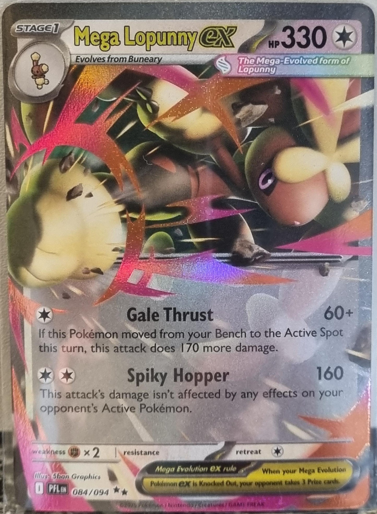 Mega Lopunny ex - Phantasmal Flames (Double Rare) [PFL-084]