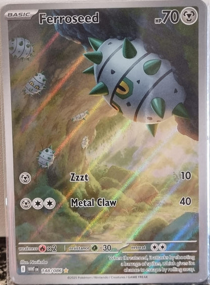 Ferroseed - White Flare (Illustration Rare) [WHT-148]