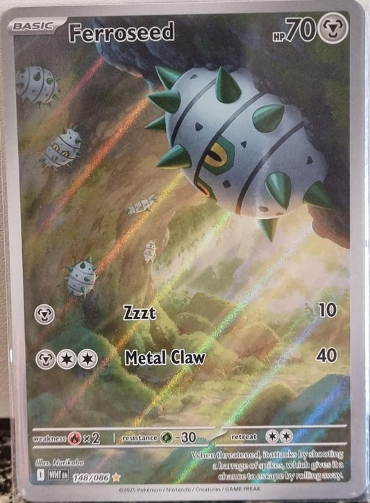 Ferroseed - White Flare (Illustration Rare) [WHT-148]