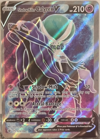 Shadow Rider Calyrex V - Chilling Reign (Ultra Rare) [CRE-171]