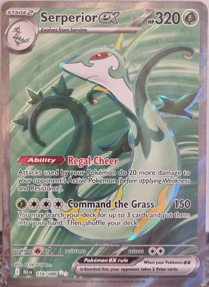 Serperior ex - Black Bolt (Ultra Rare) [BLK-156]