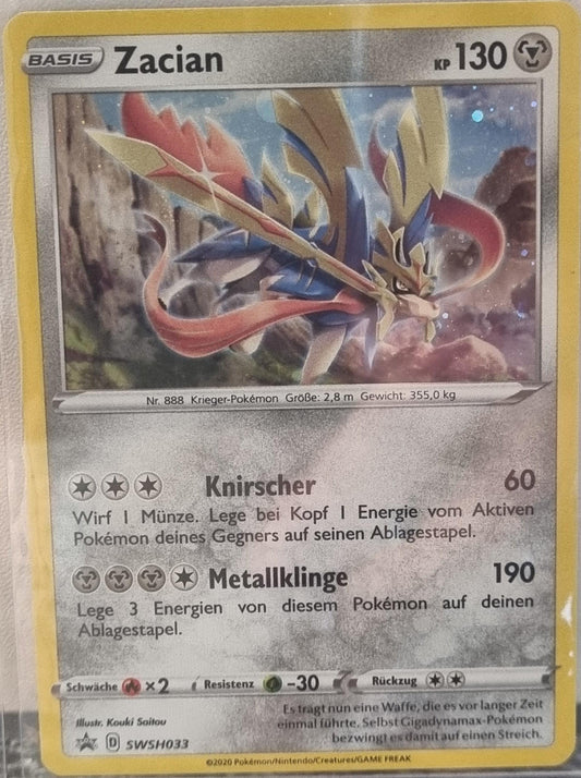 Zacian - SWSH Black Star Promos (Promo) [SWSH-033]