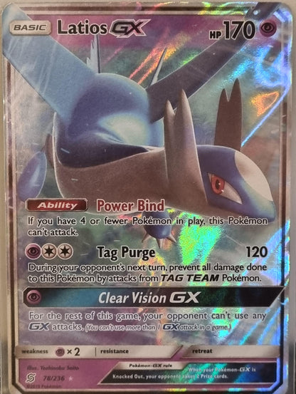 Latios GX - Unified Minds (Ultra Rare) [UNM-78]