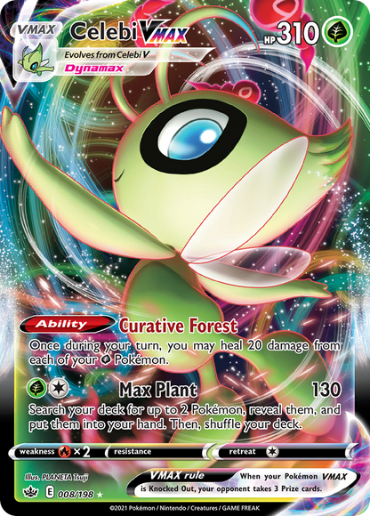 Celebi VMAX - Chilling Reign (Ultra Rare) [CRE-008]