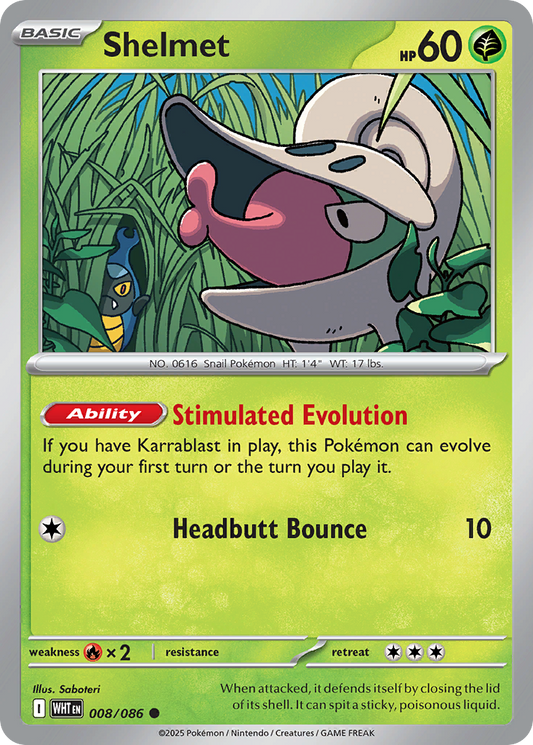 Shelmet (Pokeball)