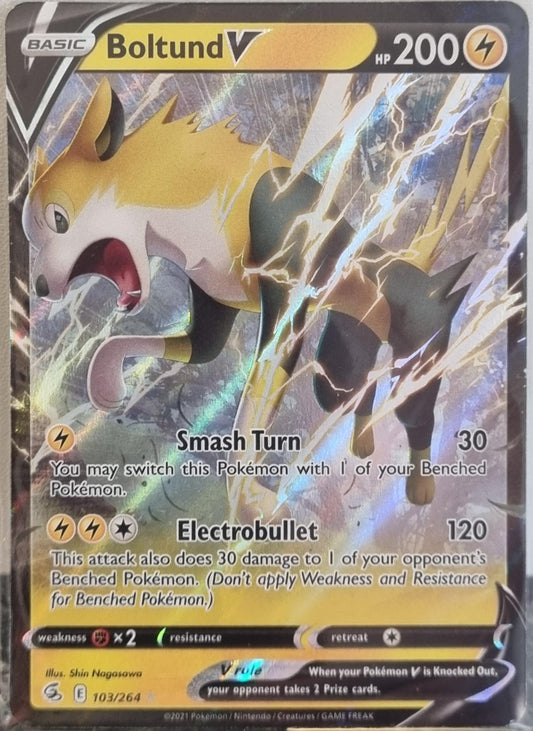 Boltund V - Fusion Strike (Ultra Rare) [FST-103]