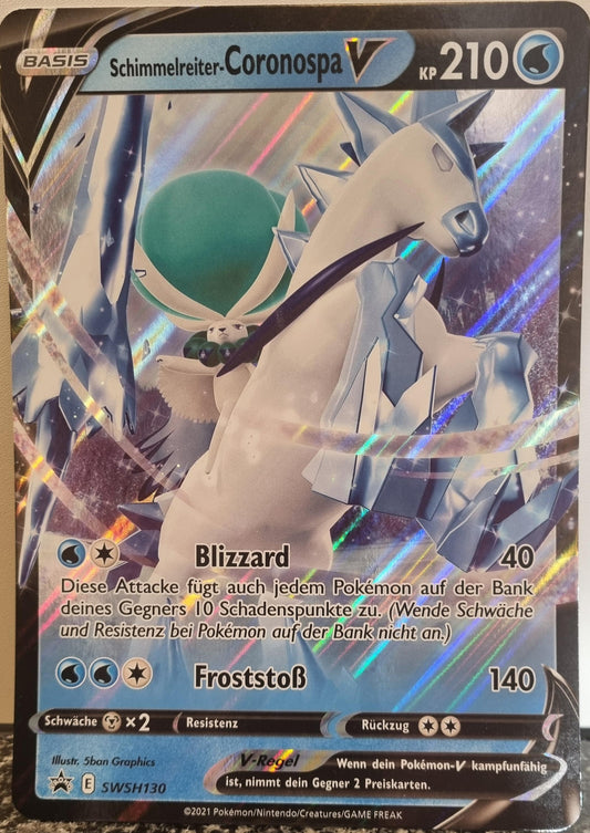 Ice Rider Calyrex V - SWSH Black Star Promos (Oversized) [SWSH-130]