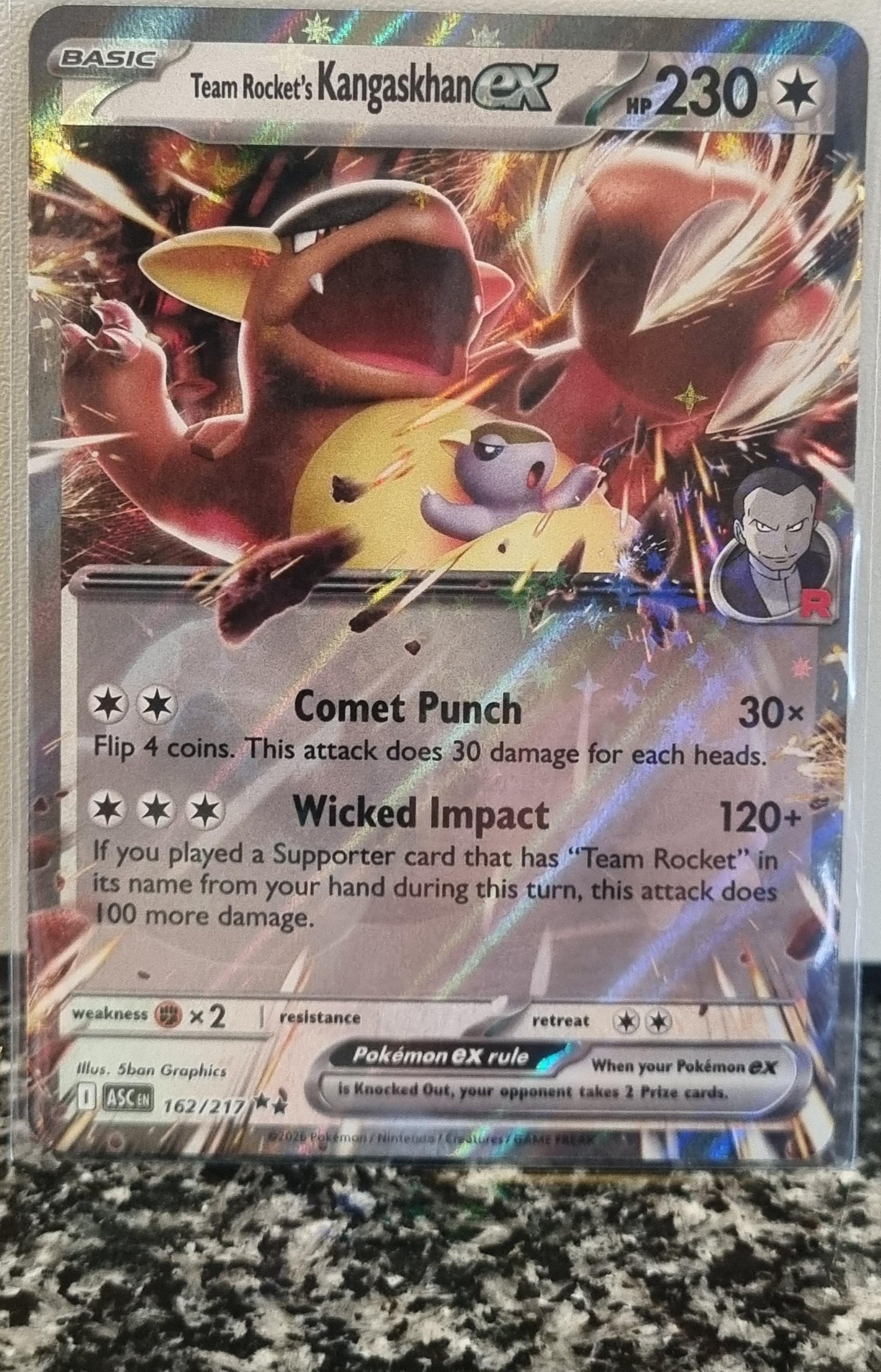 Team Rocket's Kangaskhan ex - Ascended Heroes (Double Rare) [ASC-162]