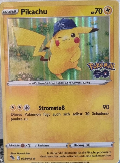 Pikachu - Pokémon GO (Holo Rare) [PGO-028]