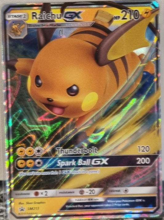 Raichu GX - SM Black Star Promos (Promo) [SM-213]