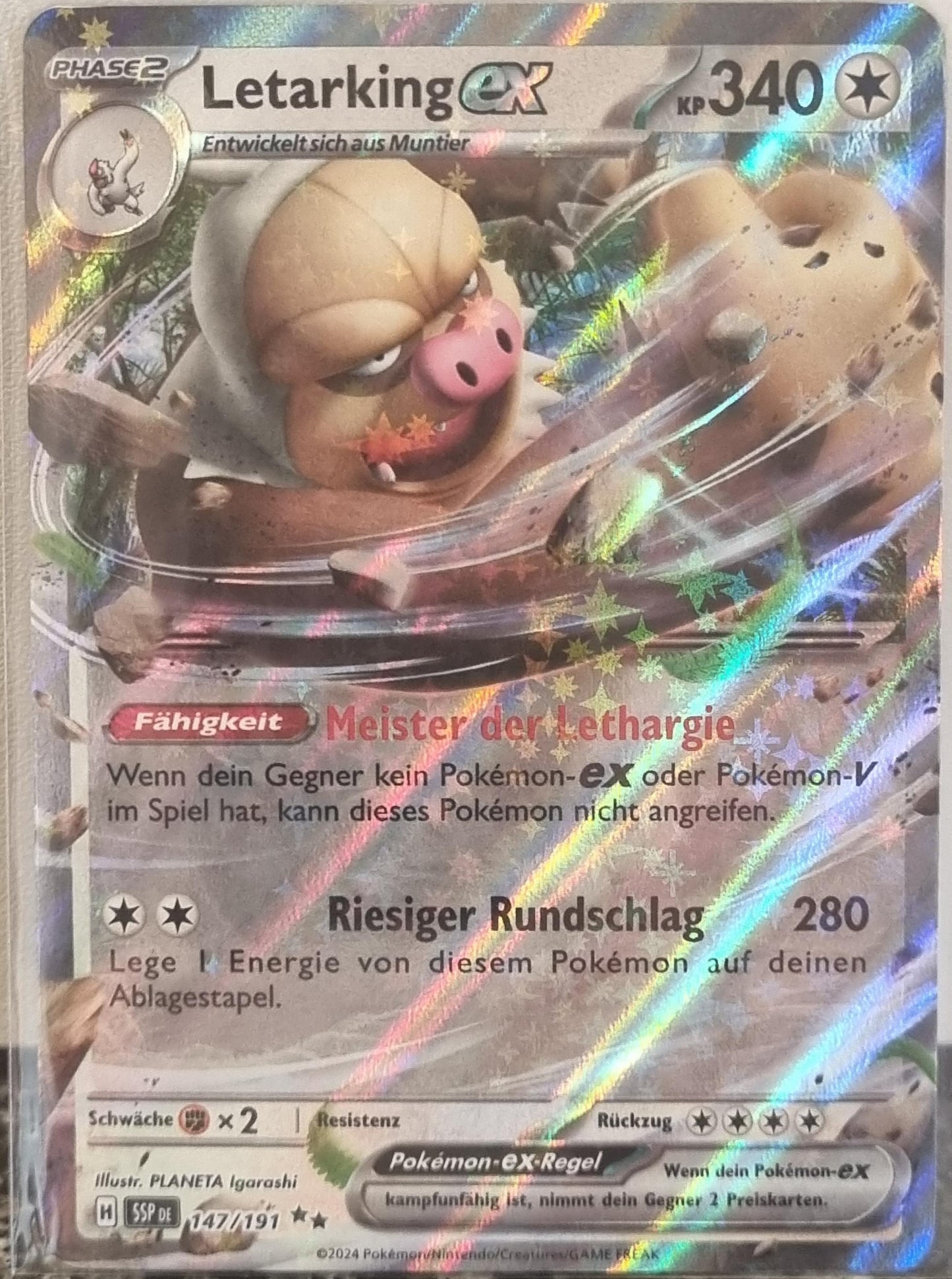 Slaking ex - Surging Sparks (Double Rare) [SSP-147]