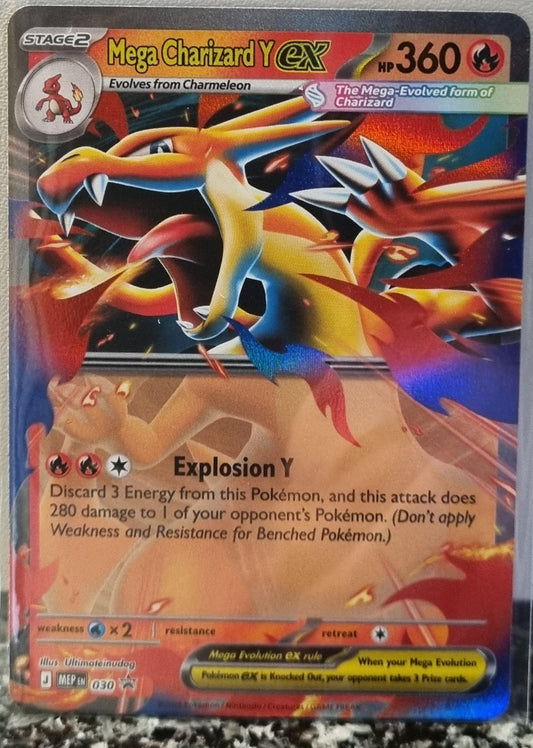 Mega Charizard Y ex - MEP Black Star Promos (Promo) [MEP-030]