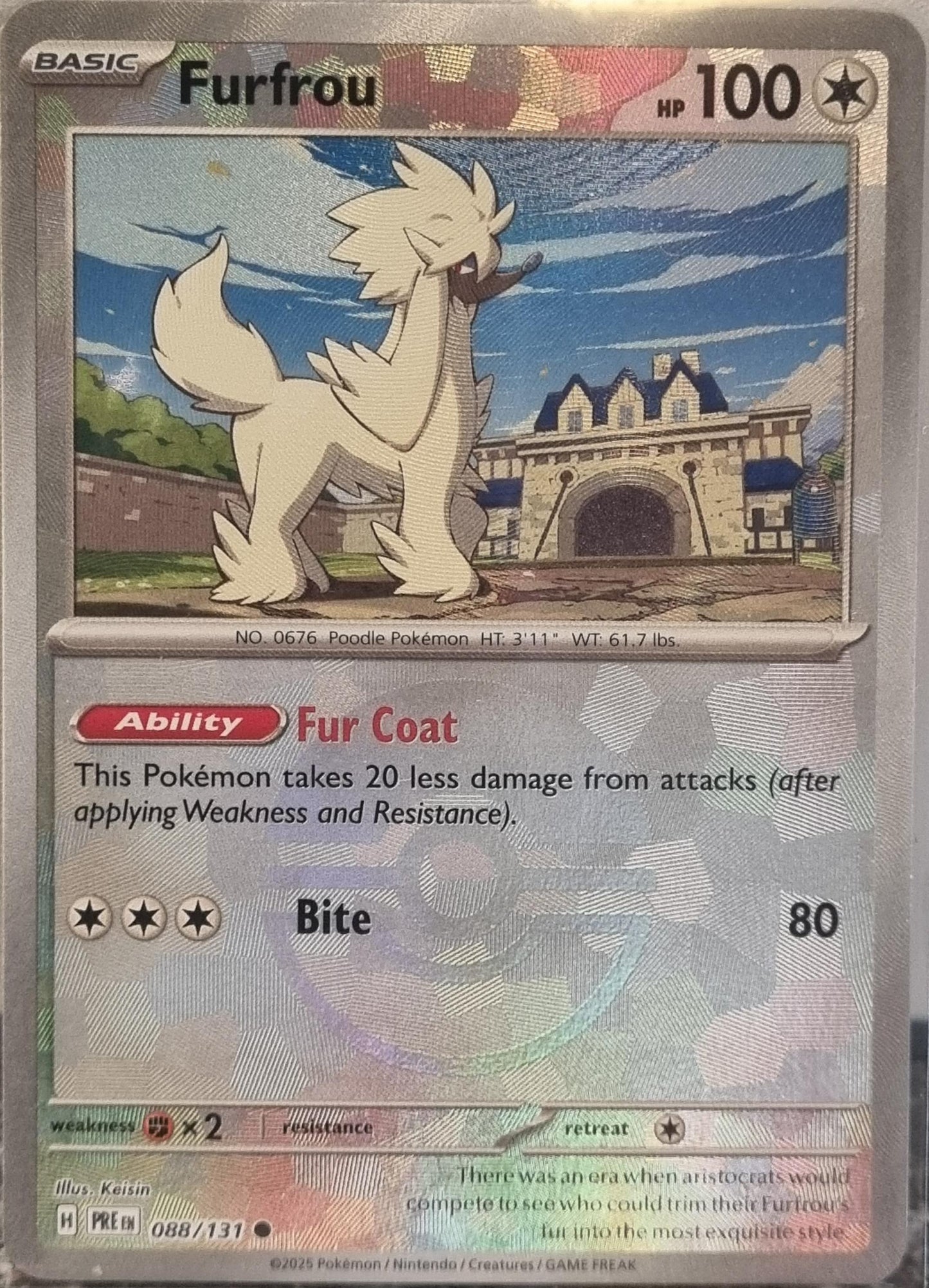 Furfrou - Prismatic Evolutions: Additionals (Common) [xPRE-088]