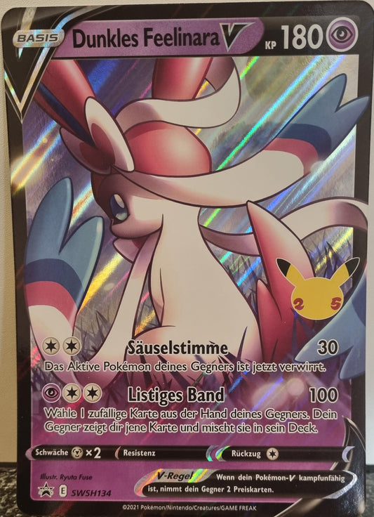 Dark Sylveon V - SWSH Black Star Promos (Oversized) [SWSH-134]