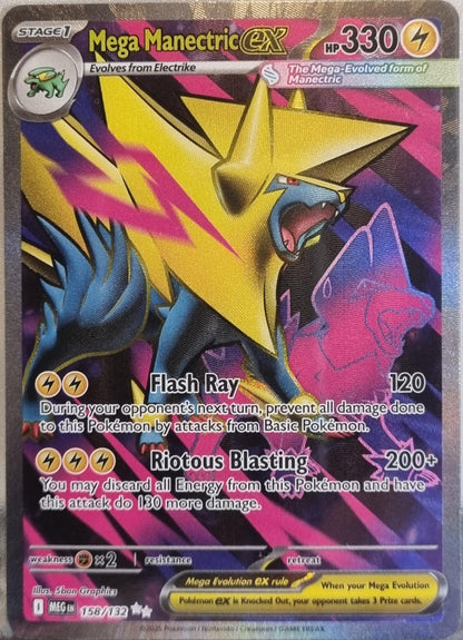 Mega Manectric ex - Mega Evolution (Ultra Rare) [MEG-158]
