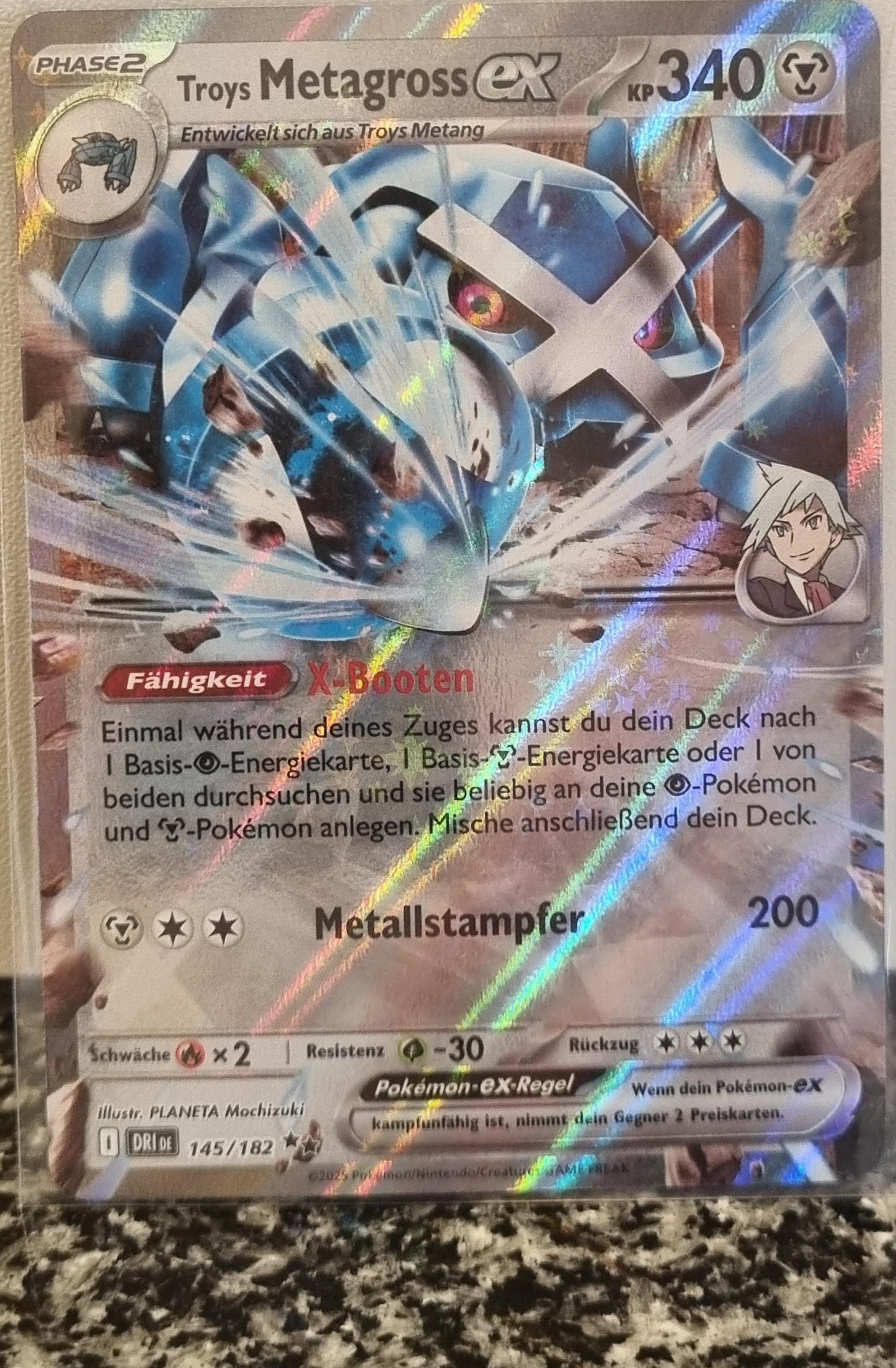 Steven's Metagross ex - Destined Rivals (Double Rare) [DRI-145]