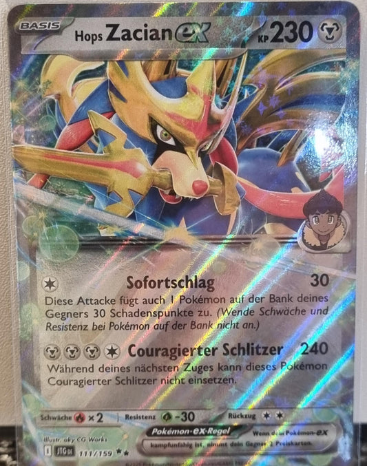 Hop's Zacian ex - Journey Together (Double Rare) [JTG-111]