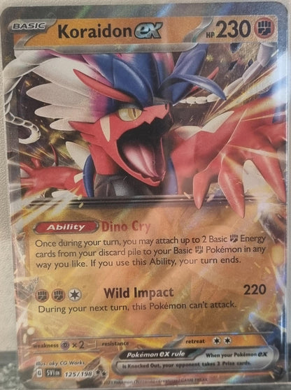 Koraidon ex - Scarlet & Violet (Double Rare) [SVI-125]