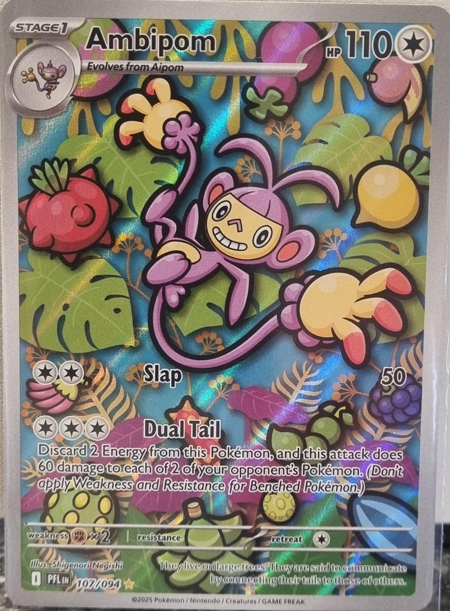 Ambipom - Phantasmal Flames (Illustration Rare) [PFL-107]