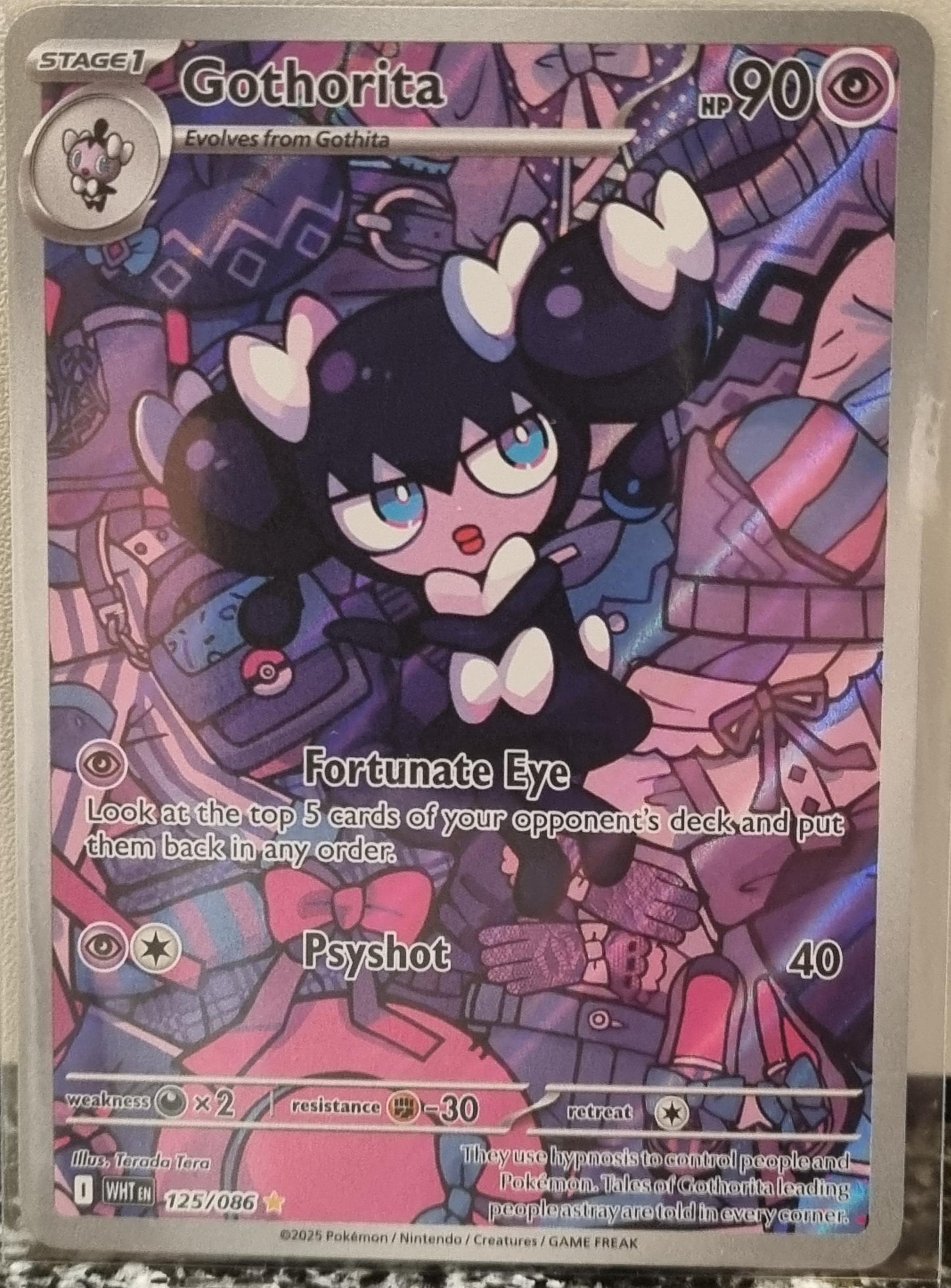 Gothorita - White Flare (Illustration Rare) [WHT-125]