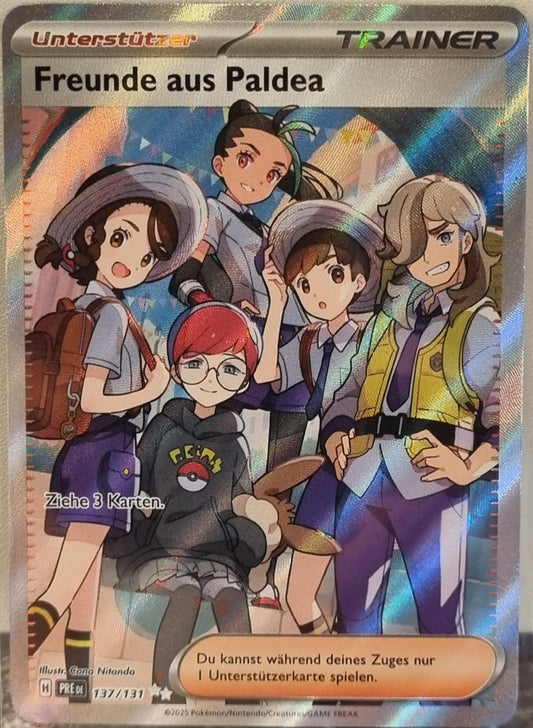 Friends in Paldea - Prismatic Evolutions (Ultra Rare) [PRE-137]